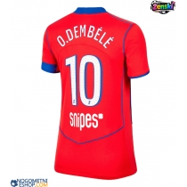 Ženski Nogometni dresi Paris Saint-Germain Ousmane Dembele #10 Tretji 2025-26 Kratek Rokav